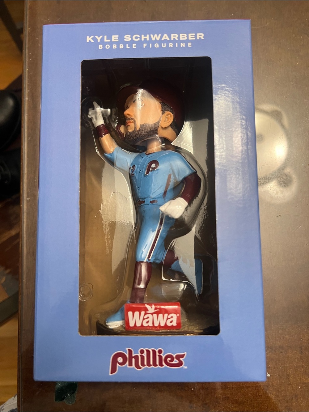 Phillies Kyle Schwarber Bobblehead Figurine - Light Blue